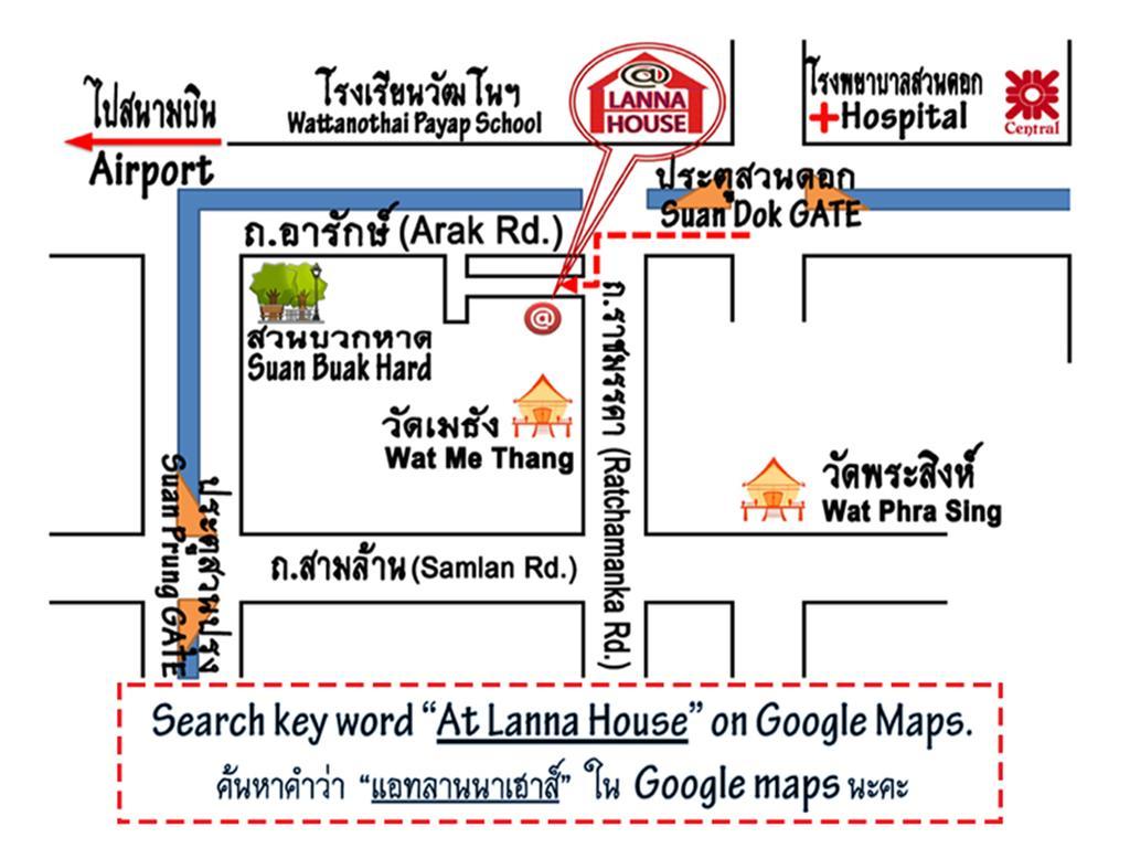 Hostel @Lanna House (Adults Only) Chiang Mai Exterior foto